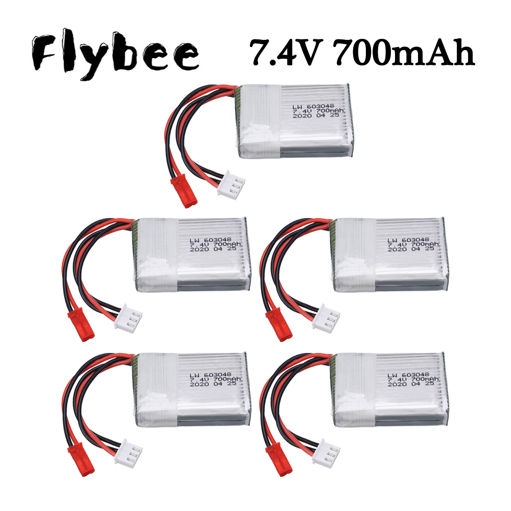 Drone Battery Connector - 7.4V 700mAh 25c แบตเตอรี่ Lipo สําหรับ