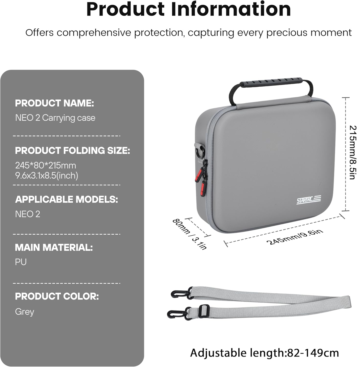 กระเป๋า STARTRC Neo 2 แบบพกพา  - Drone Battery Case บทวิจารณ์และราคา