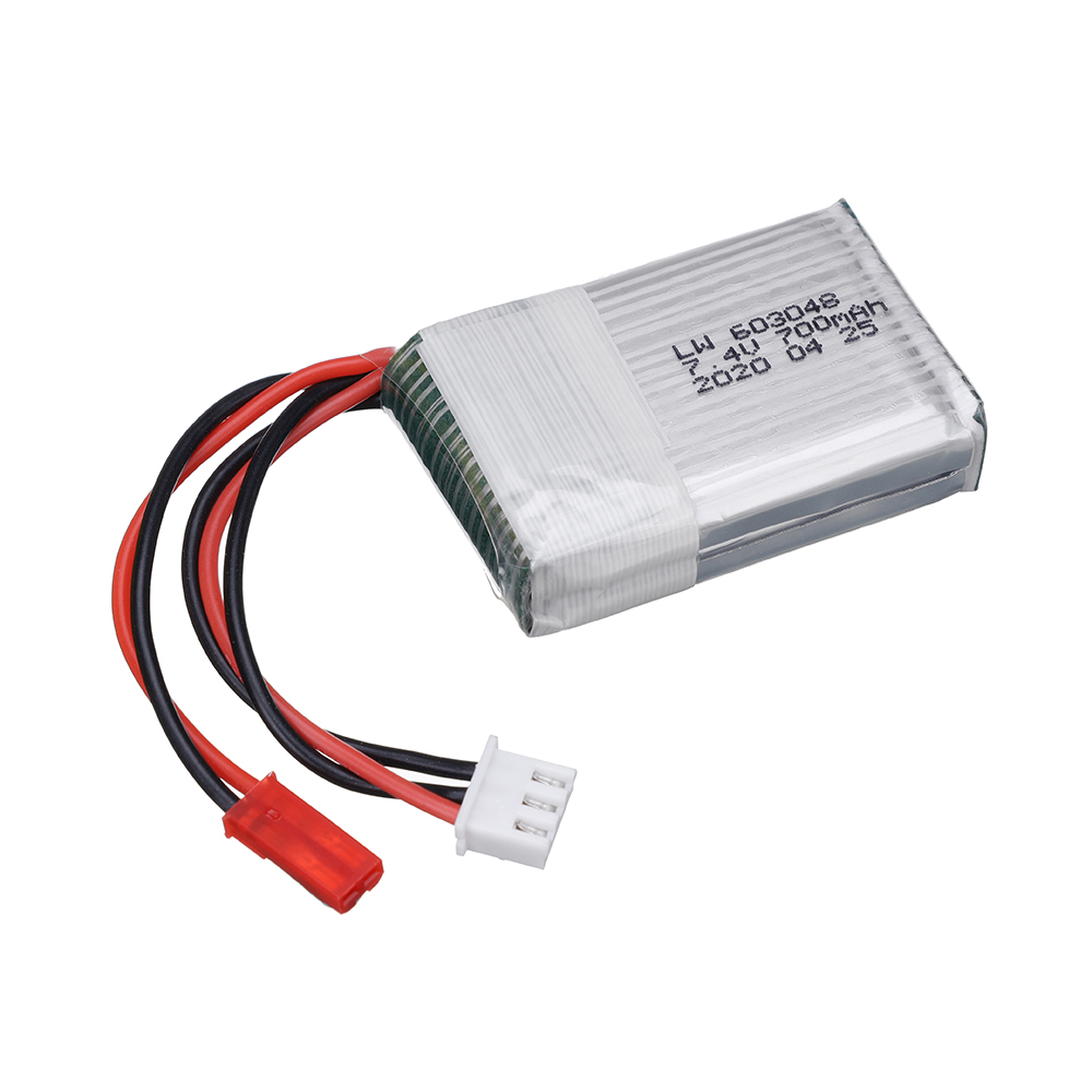 7.4V 700mAh 25c แบตเตอรี่ Lipo - Drone Battery Connector บทวิจารณ์และราคา