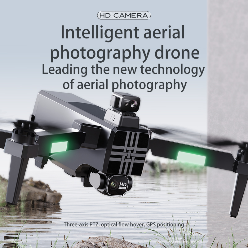 โดรน A380 4K HD สามแกนกันสั่นแ - Drone Battery Case บทวิจารณ์และราคา