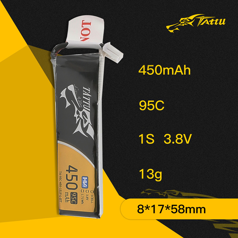 แบตเตอรี่ Tattu ใหม่450/500/55 - Drone Battery 4S บทวิจารณ์และราคา