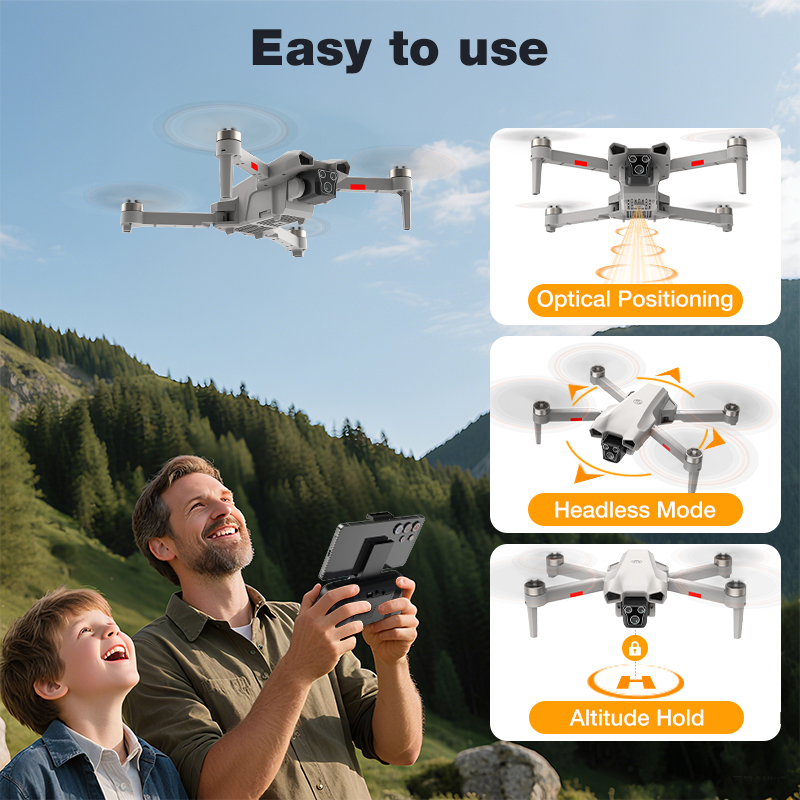โดรนรุ่นใหม่ L017 Pro Brushles - Drone Battery Case บทวิจารณ์และราคา